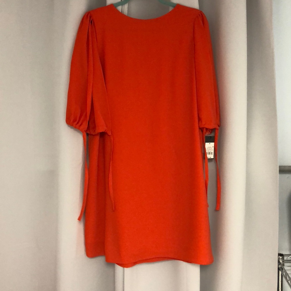 Brand new with tag orange red dress